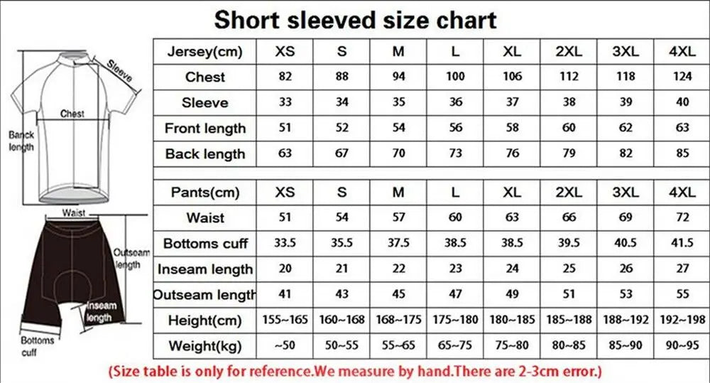 2025 Bike Shirts Summer Bicycle Clothing Men Road Bike Wear Racing Clothes Breathable Cycling Jersey Set Ropa Ciclismo Maillot