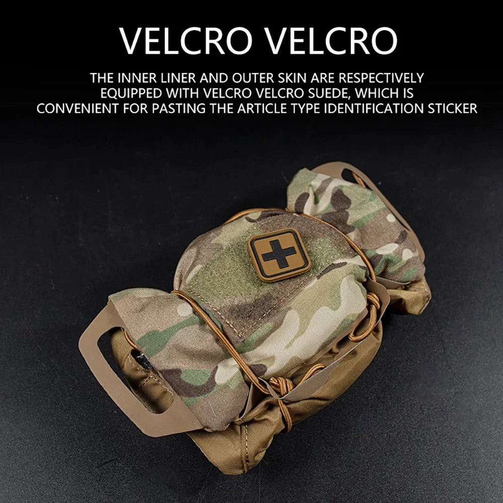 IFAK Kits Tactical First Aid Kit MOLLE Medical Pouch Rapid Deployment Emergency Survival Kit Outdoor First aid Survival Kit