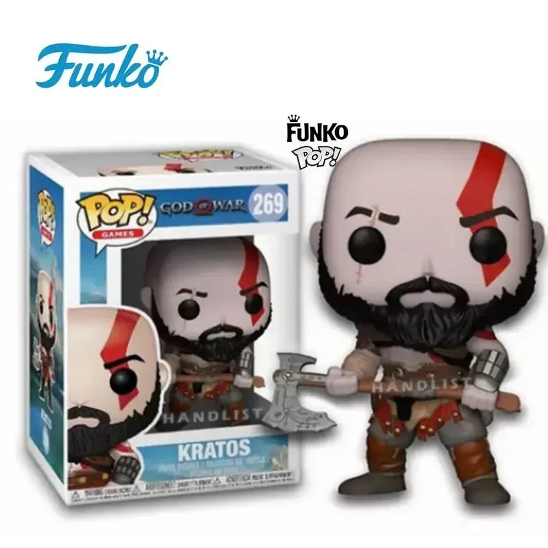 FUNKO POP God of War Kratos 269# Toy PVC Action Figures Official Licensed Product Vinyl Model Toys for Children Birthday Gift Ürün ana görseli