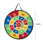 66CM Large Dart Board Kids Dart Board with Sticky Balls Boys Toys Indoor Sport Outdoor Fun Family Party Play Game Toys