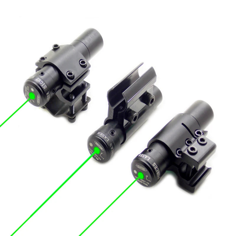 Outdoor Red Dot Red/Green Laser Sight Hunting Accsesories Sports Long Distance Laser Calibrator for 11/20mm Rail