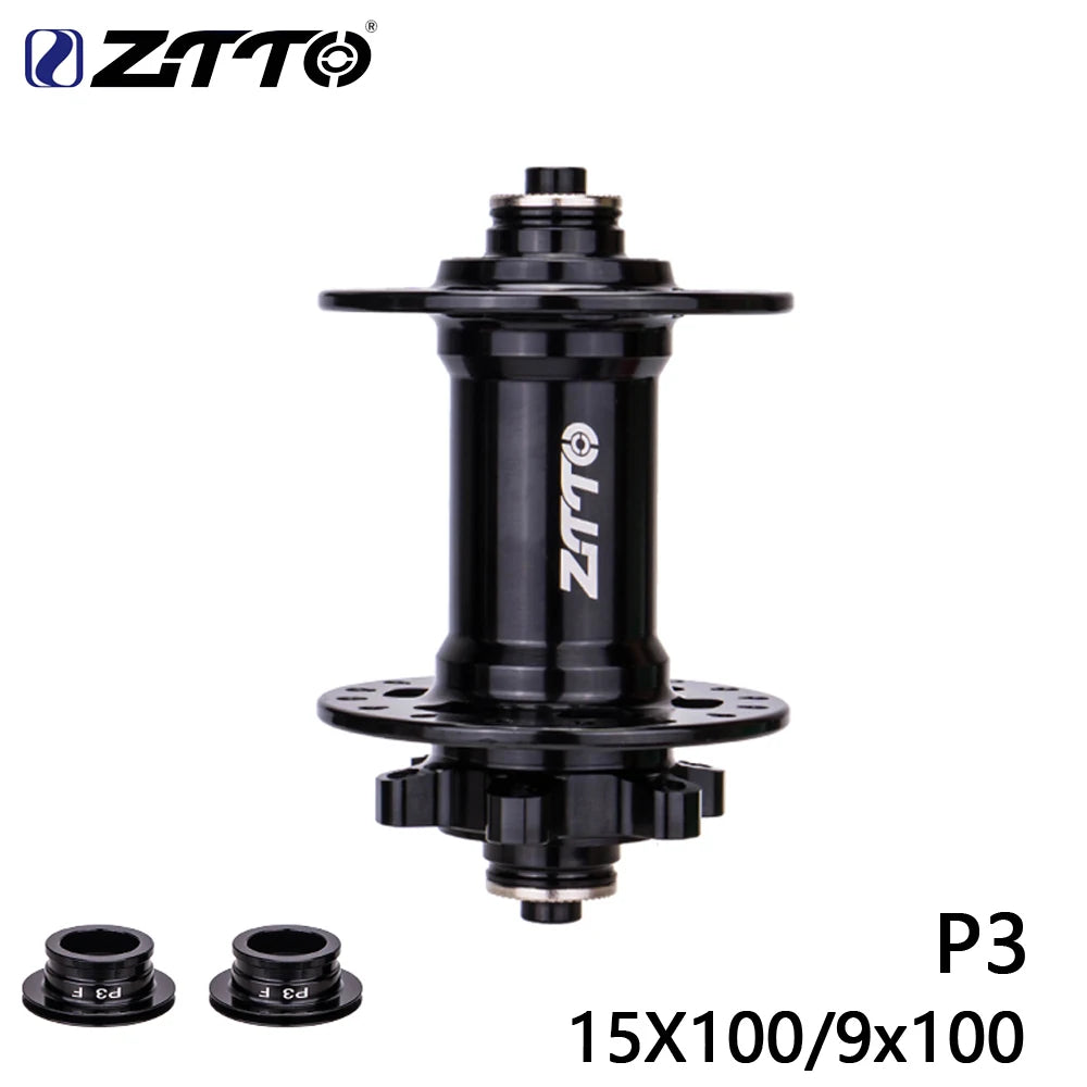 ZTTO MTB 32 Holes Disc Brake Hub Front Hub 6 Bolt Boost Hub 15x110 Thru Axle 15x100 32H Maza 9x100 QR Sealed Bearings
