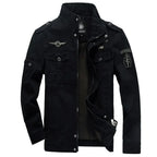 2024 new Spring Autumn Men's Bomber Jacket Casual Male Tactical Coats Baseball Slim Outwear Windbreaker Tooling Jackets
