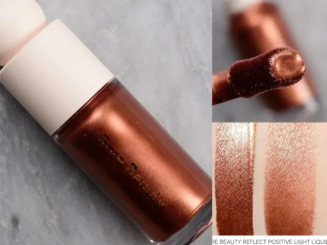 Rare Beauty Melting Cream Blush Makeup Matte Pearlescent Texture Glitter Blush Highlighter Bright nourish moisturize Lip Gloss