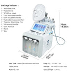 7 In 1 Water Oxygen Small Bubble Machine professional Hydra Water Dermabrasion Beauty Instrument Facial Spa Skin Care Skin Clean