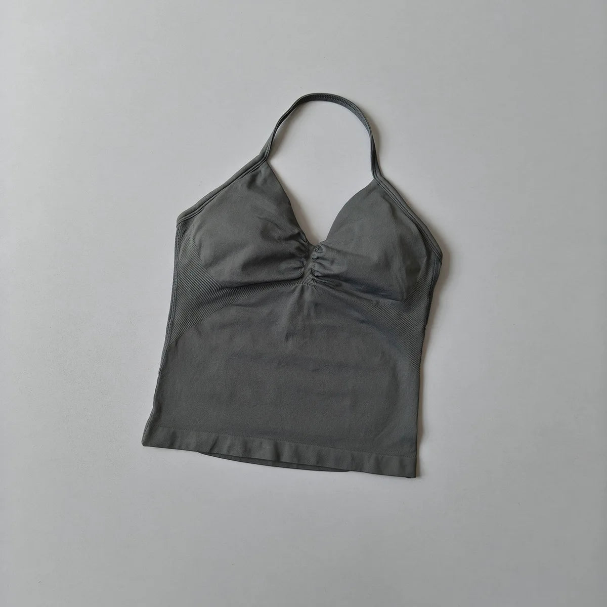 Longline Strappy Top Yoga Vest Woman Backless Tank Tops Sports Fitness Bras Running Workout Gym Halter