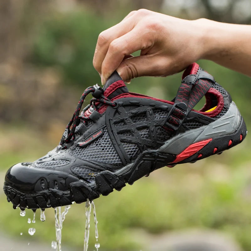 Summer Wading Hiking Shoes for Men Outdoor Aqua Beach Barefoot Sneakers Women Breathable Quick Drying Sports Trekking Shoes Men
