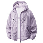 UPF 50+ Sun Protection Clothes Men Women Summer Quick-Drying Hooded Skin Jacket Anti-UV Lightweight Fishing Cycling Hiking Coats