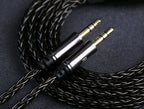 OPENHEART 16 Core Headphone Cable 1 to 2 jack dual 3.5/2.5/4.4mm/XLR Balance Cable For HIFIMAN DENON Replacement Cable 2m 3m