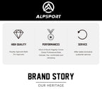 ALPSPORT Carbon Fiber Tennis Racket T800 18K-Professional Grade with Bag&Strap Lightweight Training Racquet for Adults Men&Women