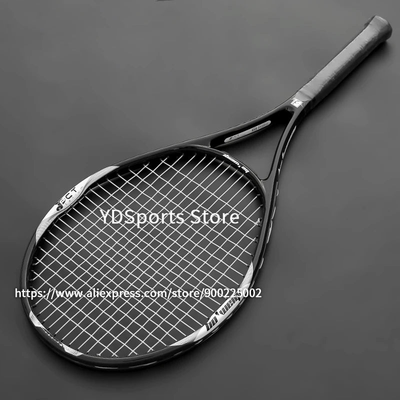 High Quality Carbon Aluminium Alloy Strung Tennis Racket For Adult Tenis Rackets 4-1/4 Inch Strings Bag Raquet Padel Men Women Ürün ana görseli