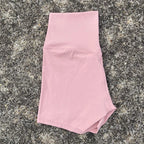 Sexy Solid Color Women Fitness Sport Short High Waist Athletic Yoga Short Leg Cycling Comprehensive Training Jogging Squat Proof