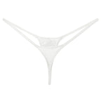 YAULAANG Sexy men's gloss gay underwear oily G-Strings thong Shiny low-waisted High Elasticity mens lingerie