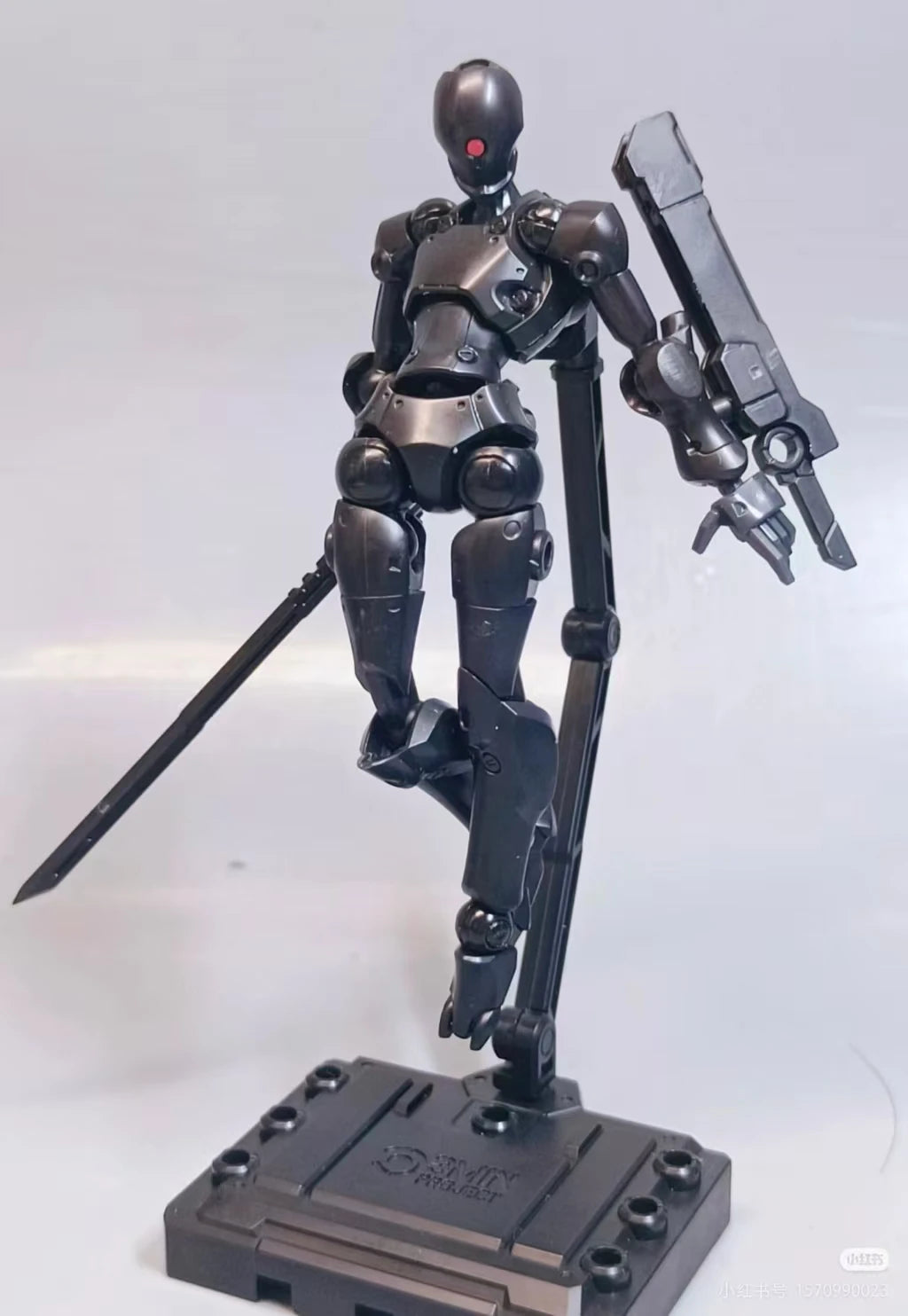 SHEIK MAINLAND 3MIN PROJECT A 3.75inch Super Movable Humanoid Body Strong Attack Alien Figure Assembly Model Toy Collection Gift
