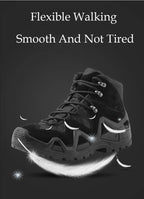 Men Casual Hunting Ankle Boots Outdoor Tactical Hiking Man Boot  Hunting Work Boots for Motorcycle Shoes Botas Militares