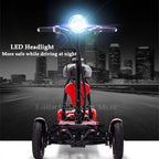 Four Wheel Electric Skateboard Portable Electric Scooters 10 Inch 36V Foldable Electric Scooter For Disabled Elderly
