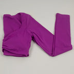 Quick Drying Breathable Short Yoga Sexy Clothes For Women Nude Feeling Fitness Tops Slim Fit Exercise Running Clothes
