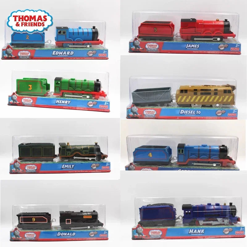 Original Thomas & Friends Trackmaster Train Children Toys for Boys Kid Diecast 1/64 Car Victor Ben Bill James Gordon Edward Gift Ürün ana görseli