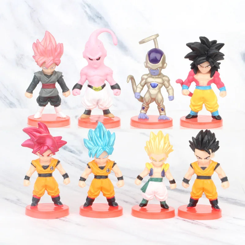 Dragon Ball Action Figure SHF Super Saiyan Anime Figurine Movable and Modifiable Doll Model Collection Toys Gifts ﻿