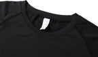 Graphic Compression Shirts for Men Athletic Quick Dry Rash Guard Stretchy Baselayers Undershirts Gym Workout Running Tshirt Tops