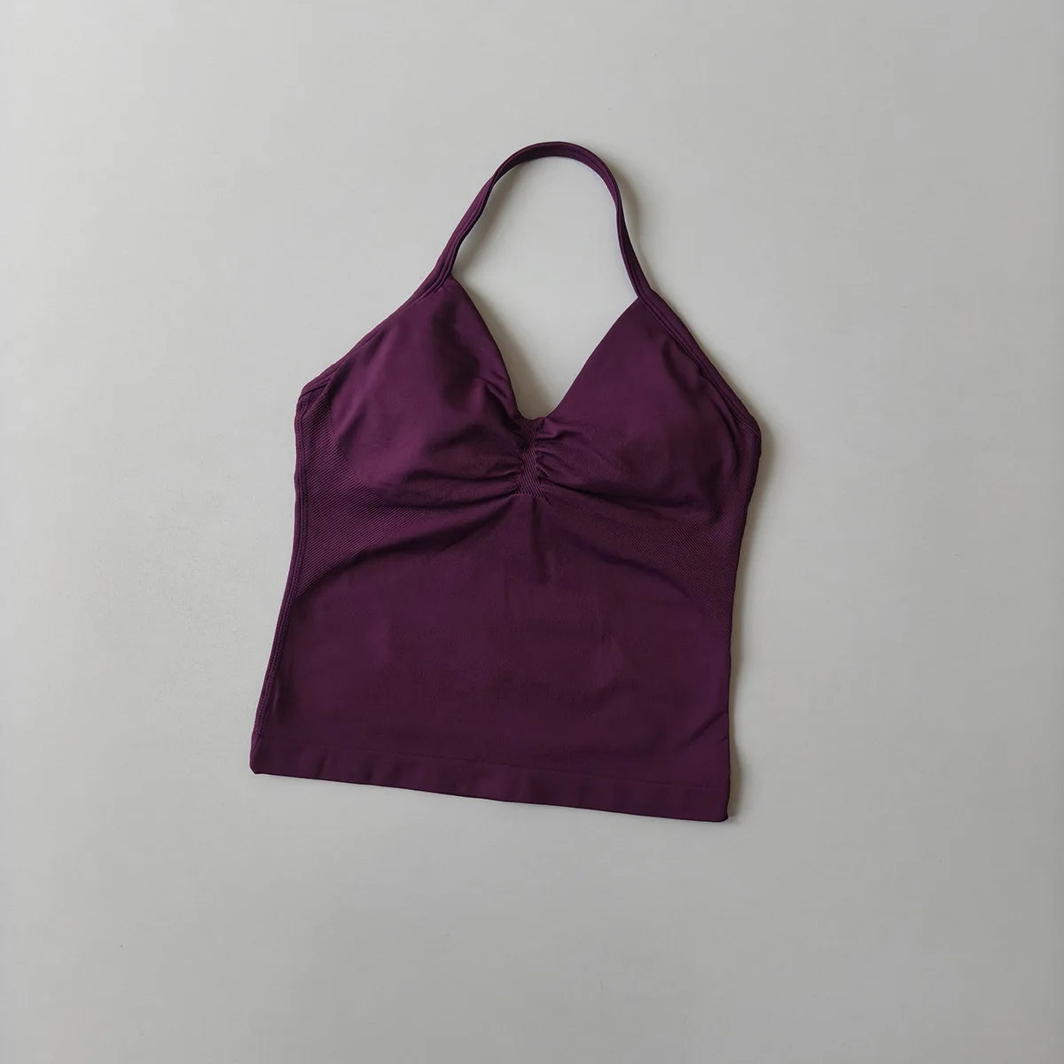 Longline Strappy Top Yoga Vest Woman Backless Tank Tops Sports Fitness Bras Running Workout Gym Halter