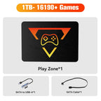 1TB Portable Gaming SSD 3 System in 1 Game Console 80+ Emulators for PS5/PS4/XBOX/XBOX One/PS3/SWITCH with 16191 3D & Retro Game