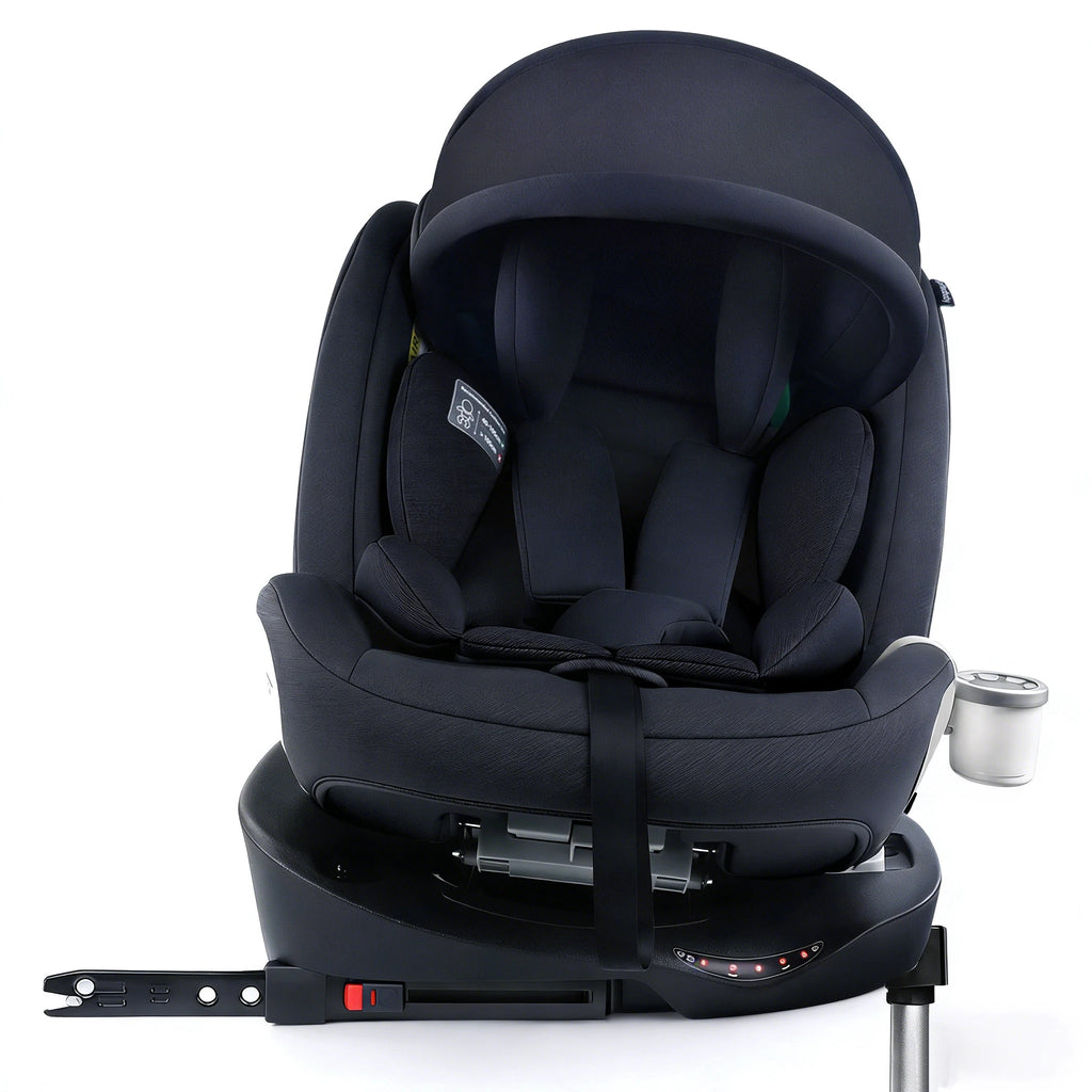 Child Car Safety Seats with 360° Direction ISOFIX rotating for Baby  5-point seat belt 0-12 Years Suitable for newborn