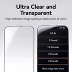 Joyroom 1/2/3pcs For iPhone 17 Pro Max HD Glass Screen Protector For iPhone 17/17Pro/17Air Full Screen Tempered Glass Protection