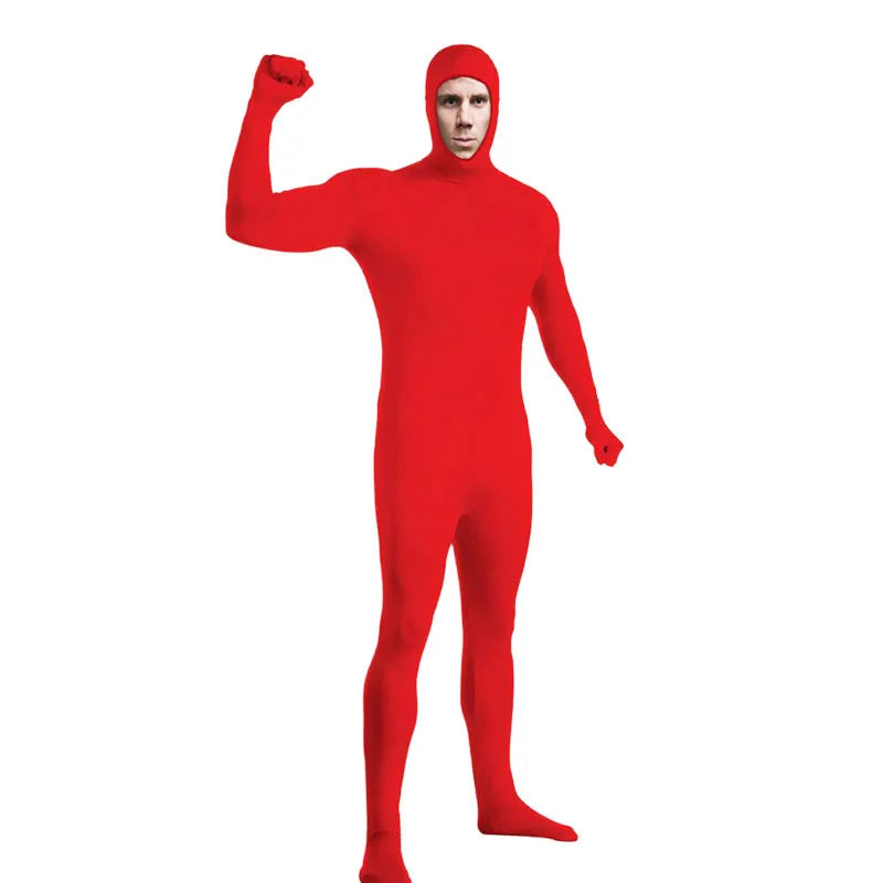 New Kid Adult Zentai Full Body Suit Second Skin Tight Spandex Nylon Bodysuit Novelty Men Women Dancing Jumpsuit Cosplay Costumes