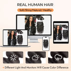 Wave Clip in Hair Extensions Real Human Hair Extensions Clip Ins 120 Gram Body Wave 18 Inch 8Pcs Natural Black 100% Human Hair