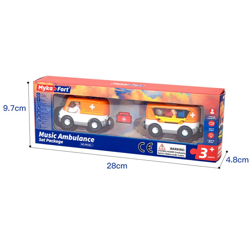 Train Track Wooden Train Toys Magnetic Set Electric Car Locomotive Diecast Slot Fit All Wood Brand Biro Railway Tracks for Kids