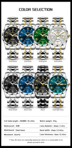 BANGWEI Elegant Luxury Quartz Woman Watch Fashion Classic Simple Stainless Clocks Auto Date Waterproof Diamond Ladies Wristwatch