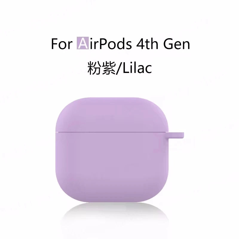 For AirPods 4th Accessories Case 2026 Soft Silicone Shockproof Protective Case For AirPod 4 with Active Noise Cancellation Cover