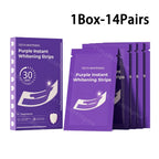 Teeth Whitening Strips Cleaning Dental Yellow Plaque Stains Removal Bleacher Restore Bright Tooth Oral Hygiene Care Stickers Gel