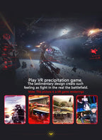 VR Glasses 3D Virtual Reality Headset Devices Helmet Lenses Goggles Smart For Smartphones Phone Cell Mobile Game Viar Viewer Set