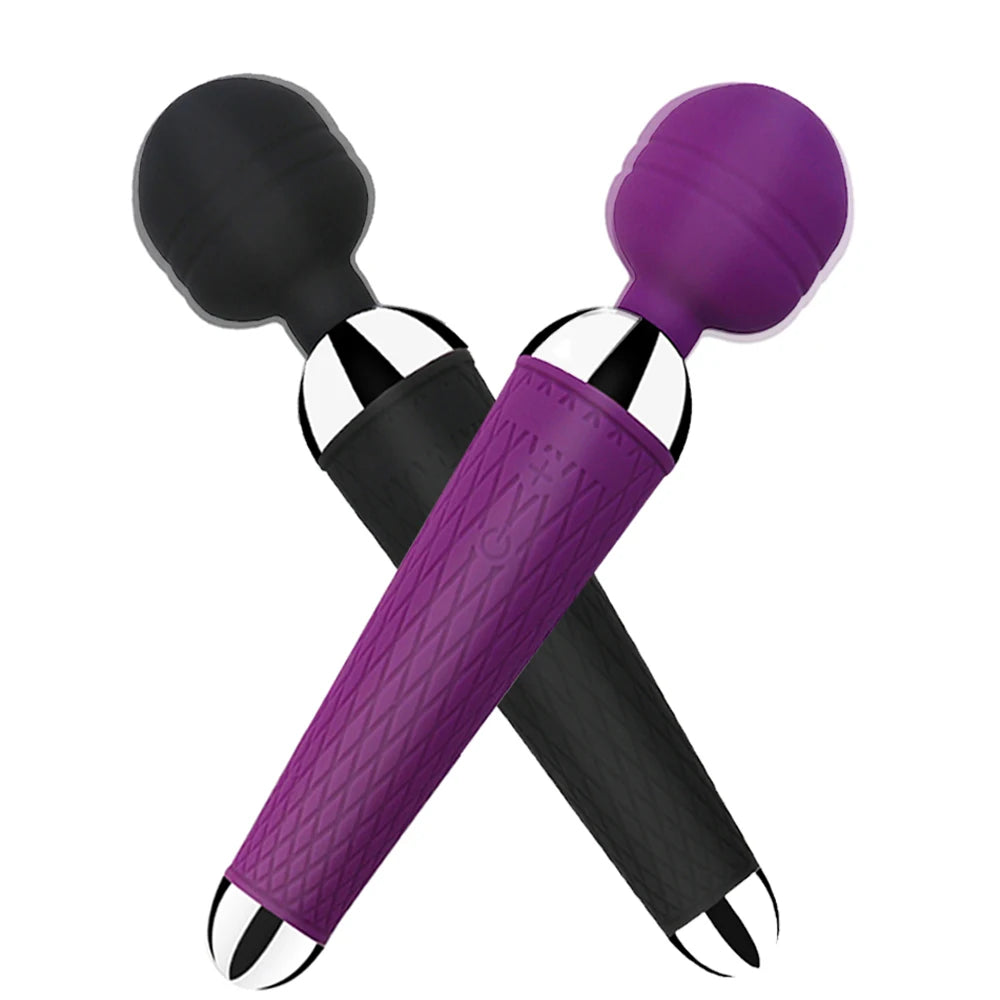Powerful AV Vibrators for Women USB Recharge Magic Wand Massager Clitoris Stimulator Wellness Erotic Sex Toy Masturbator Product Main image