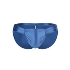 2026 fashion solid color men's three-dimensional triangle breathable sports low waist high elastic tight body