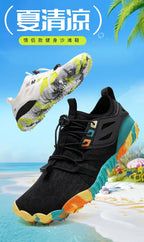 Men's Summer Water Wading Hiking Shoes 2025 Outdoor Women's Sports Shoes Breathable Fast Drying Anti Slip Hiking Beach Barefoot