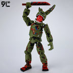 9L3D Printed FNAF Freddy Fazbear's Pizza Springtrap Toys Action Figures Anime Model Lucky13 Dummy13 Titan13 Ornaments Gifts