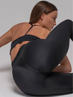 2024 high waist scrunch butt yoga leggings – thick lifting workout tights, sexy black plus size yoga pants for women