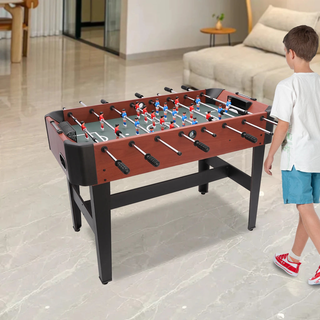 1.2-Meter Desktop Football Family Set, Football Games, Entertainment, Camping Club, Bar, Sports Enthusiasts Foosball Game Table 