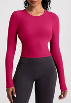 Cloud Hide Black Beauty Back Yoga Shirts Women Long Sleeve Blouse Plus Size Sports Gym Fitness Top Running T-Shirt Workout Shirt