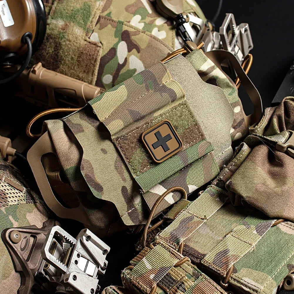 IFAK Kits Tactical First Aid Kit MOLLE Medical Pouch Rapid Deployment Emergency Survival Kit Outdoor First aid Survival Kit