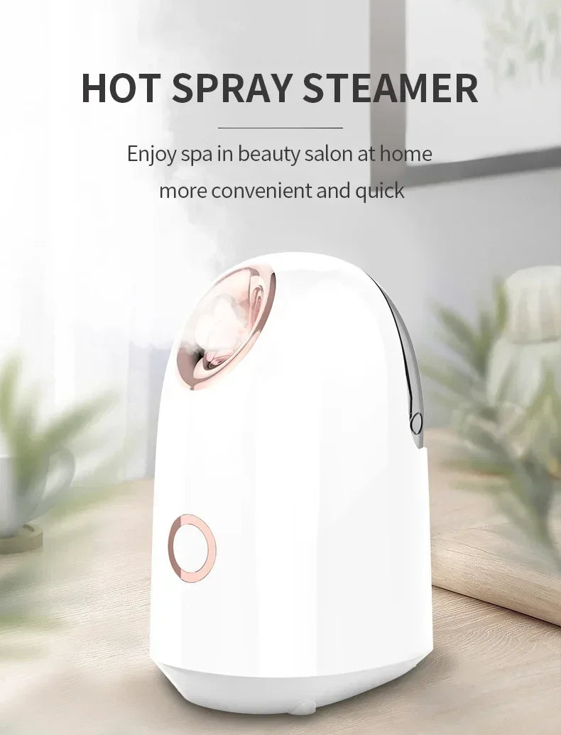 Face Steamer Humidifier Nano Mist Sprayer SPA For Face Hydration,Pore Cleansing,Nano Steam With Deep Penetration Face Skin Care
