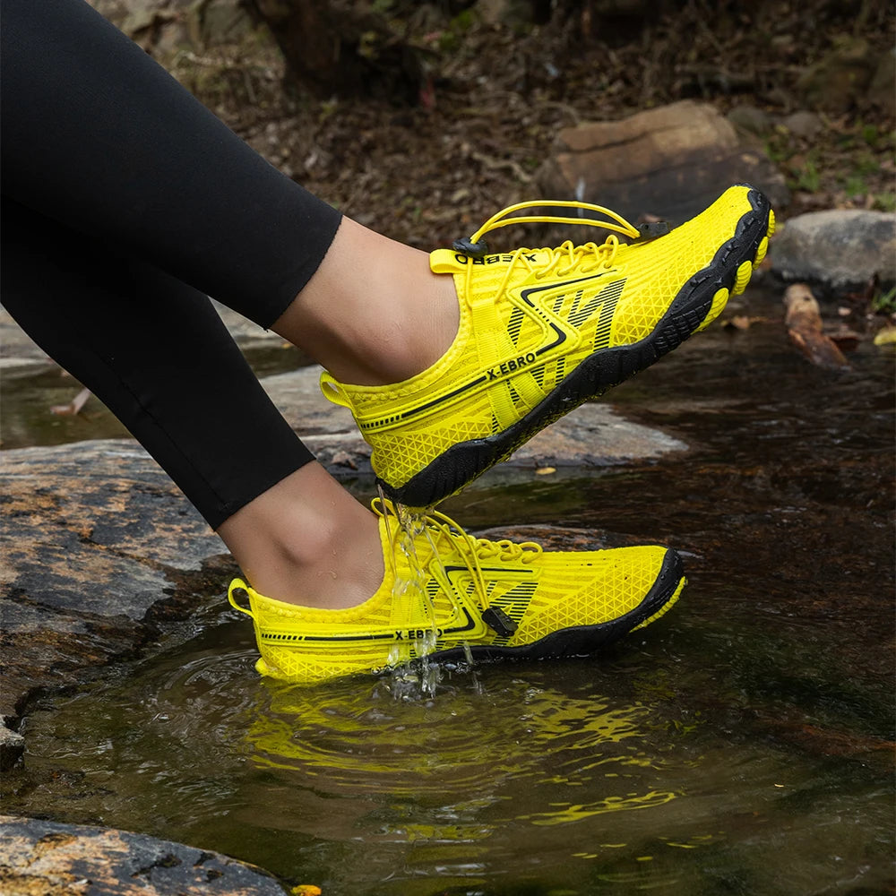 Oiaano Barefoot Man Black Shoes Woman Water Mesh Minimalist Sneakers Sport Aqua Beach Soft Sole Light Breathable Outdoor Hikking