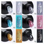 LILYCUTE 15ml Extension Gel Nail Polish Set Quick Nail Prolong With Extend Mold Nail Tips Acrylic Solution Manicure Tools Kit