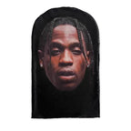 New 3D Printed Kanye Mask Drake Elastic Mesh Full Face Mask for Unisex Cosplay Headwear Party Simulation Balaclava Hat Headgear