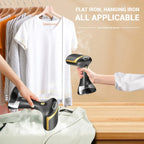 Handheld Garment Steamer 1300W Electric Household Fabric Steam Iron 220V Portable Vertical Fast-Heat for Clothes Ironing 350ml
