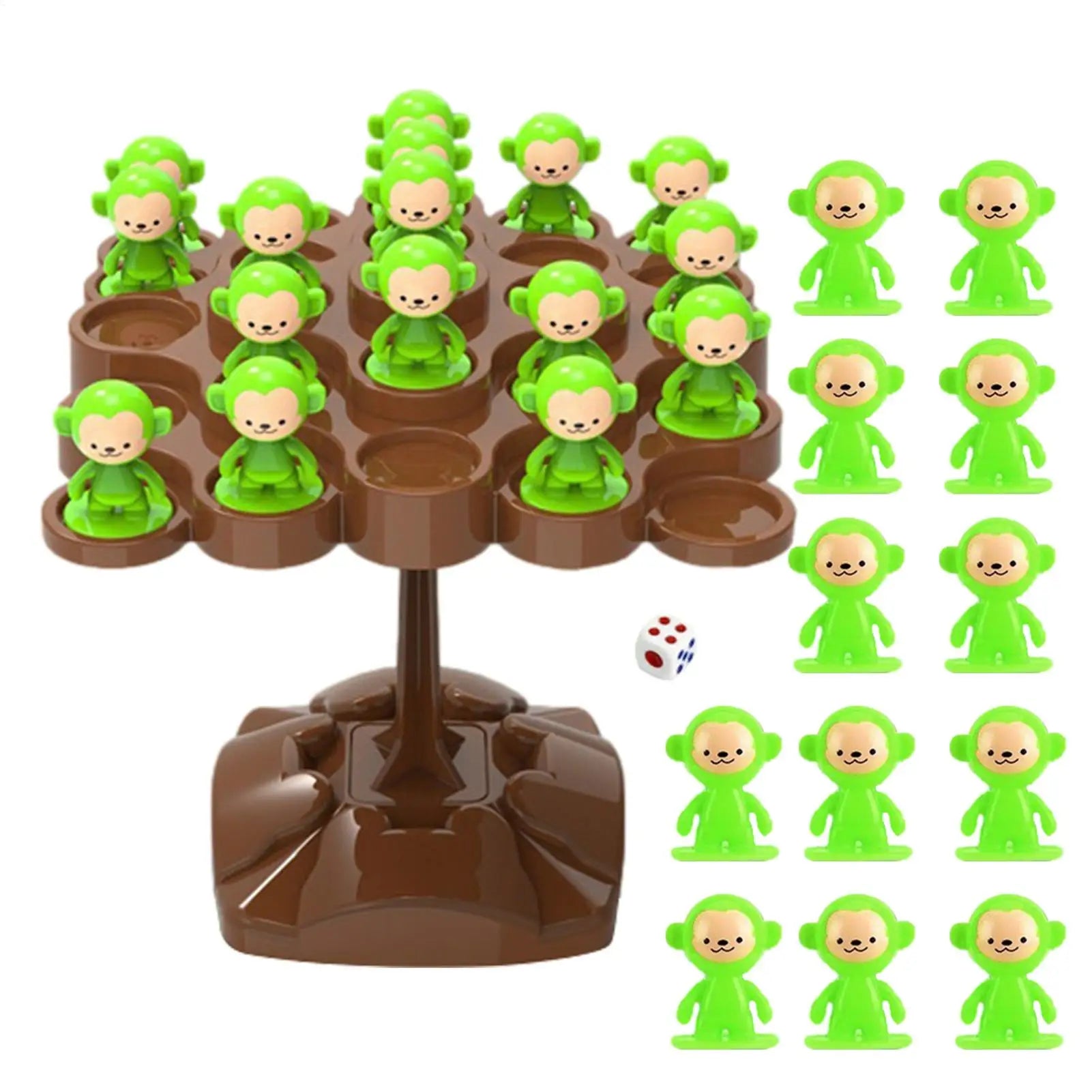 1pc Balancing Tree Toy Digital Monkey Balance Scale Educational Number Board Game Kids Learning Toys Montessori Math Toy