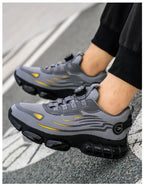 Men's Safety Shoes Protection And Elastic Safety Boots Fashionable Casual Shoes Breathable Odor Protection Men's Work Shoes